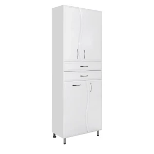 91551827 Шкаф подвесной Style line Эко волна лс-000010050 70x190см цвет белый STLM-1339230