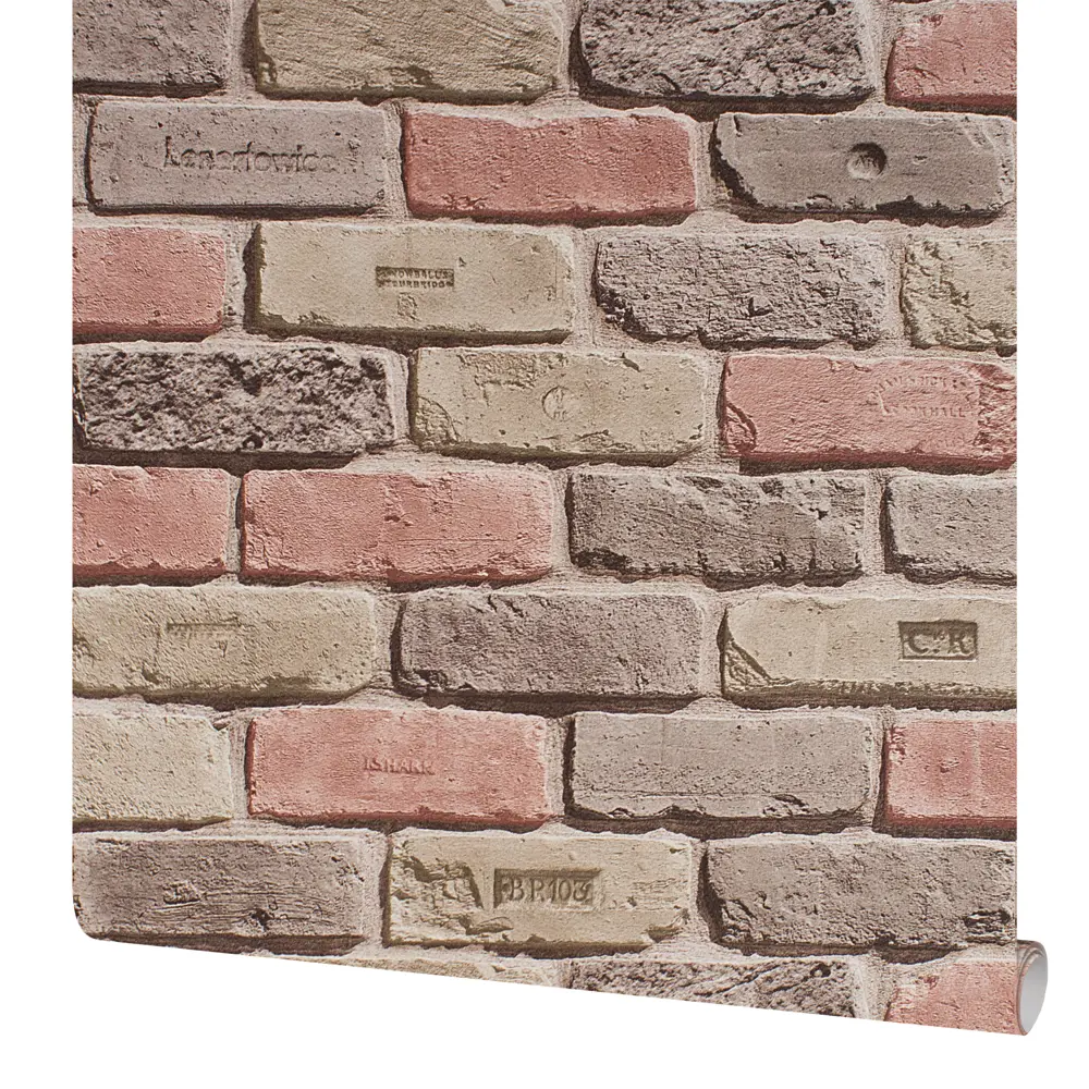 Обои бумажные Кирпичи красные 0.53 м 301-012 Santreyd STLM-2136574
