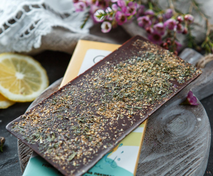 4193 Шоколад на пекмезе с Лимоном и Мятой Вкусляндия  - Вид №1