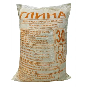 Глина печная 30 кг 83614231 STLM-2161698