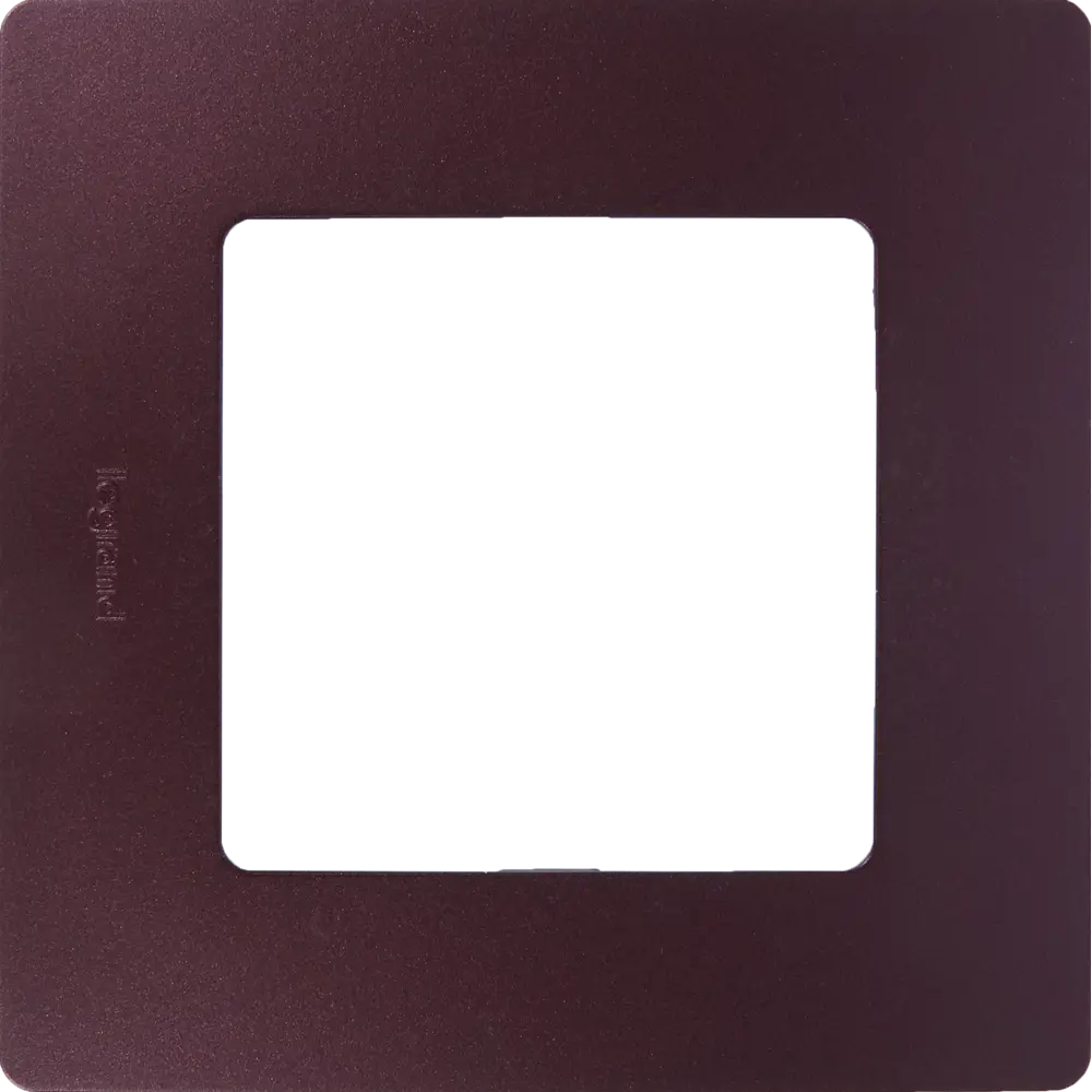 Рамка для розеток и выключателей Legrand Etika 1 пост, цвет слива STLM-2105082