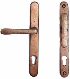 Dauby Бронзовая ручка на пластине с накладкой Pure® 13392