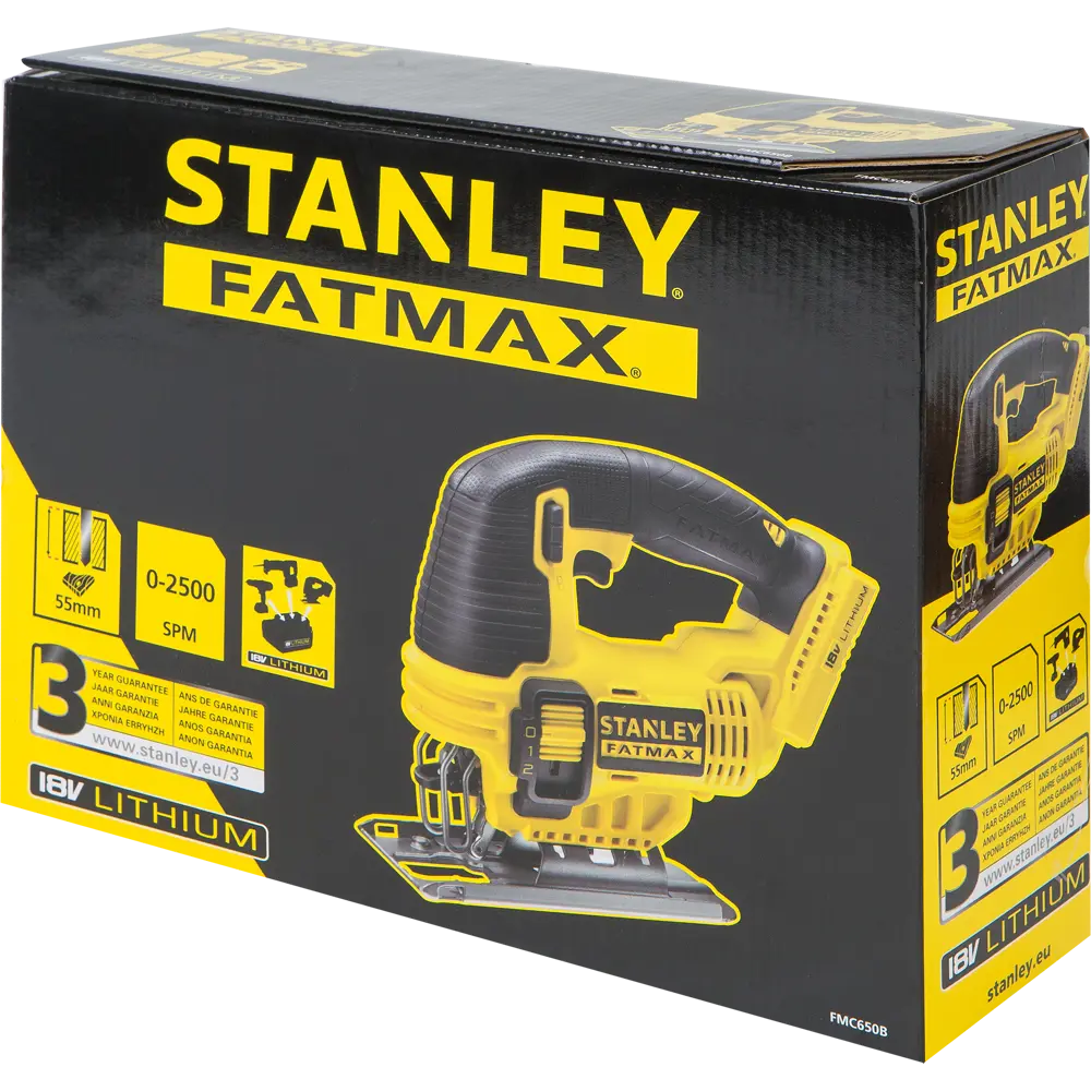 Лобзик Stanley Fatmax FMC650B-XJ, 18 В Li-ion, без АКБ STLM-2182107 - Вид №4