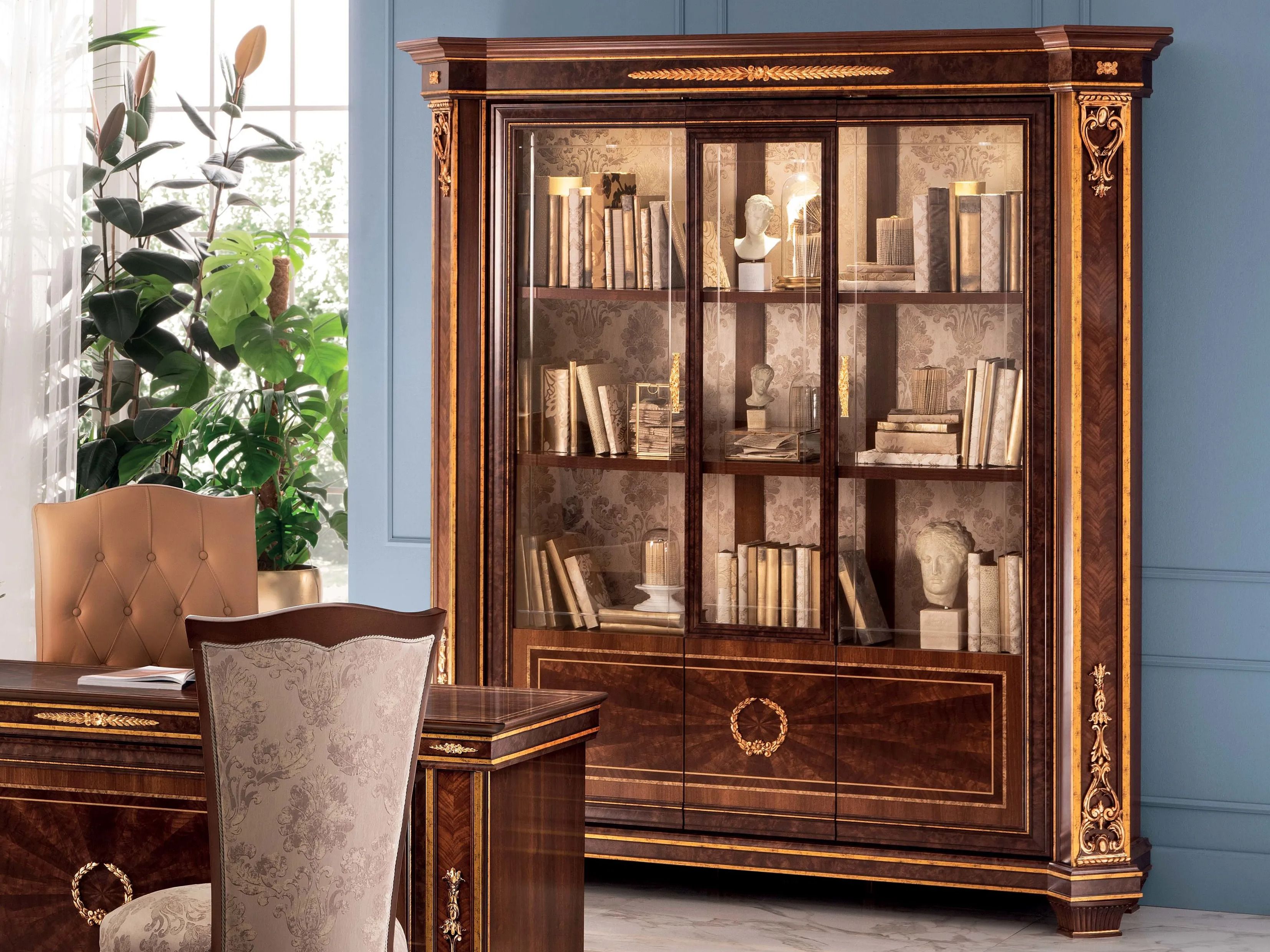 Витрина из дерева и стекла Arredoclassic Modigliani ARCH-00153132