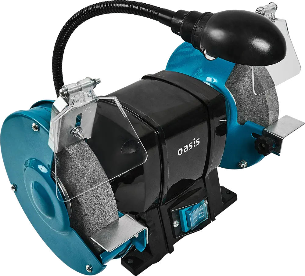Точильный станок Oasis ZS-30L с подсветкой для металлообработки 86578017