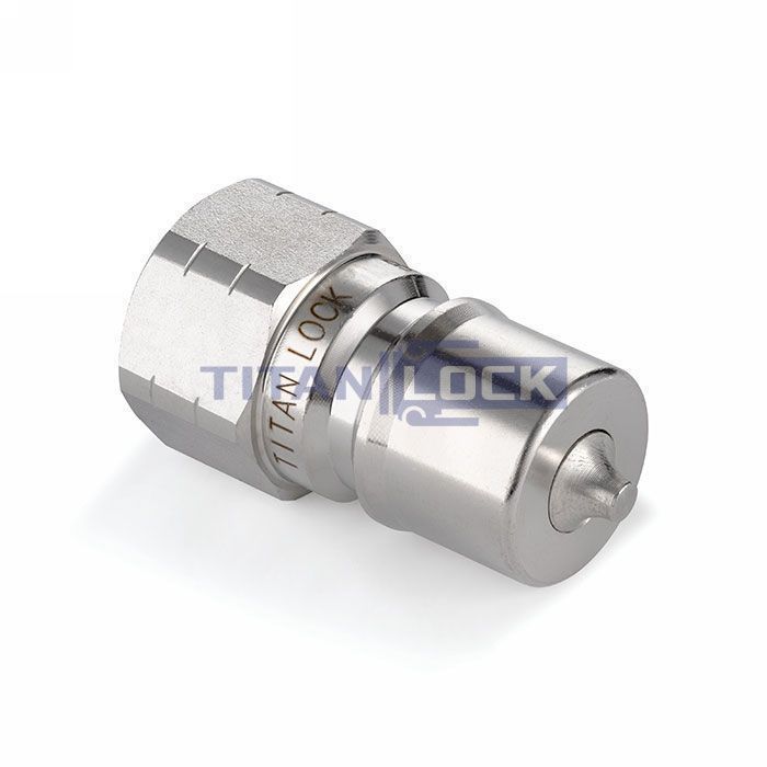 3/8in, БРС серия B, ISO 7241-B, ниппель, оцинк. сталь TL3BM TITAN LOCK  - Вид №3
