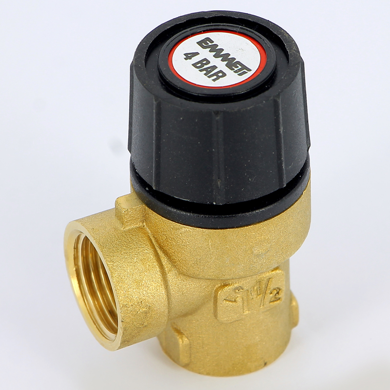 Клапан предохранительный ВВ с нестандартной регулировкой EMMETI 1/2" 4 бар 00205035