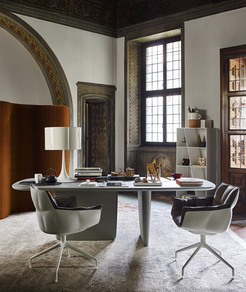 Тканевый стул с подлокотниками B&B Italia Husk ARCH-00136261 - Вид №2