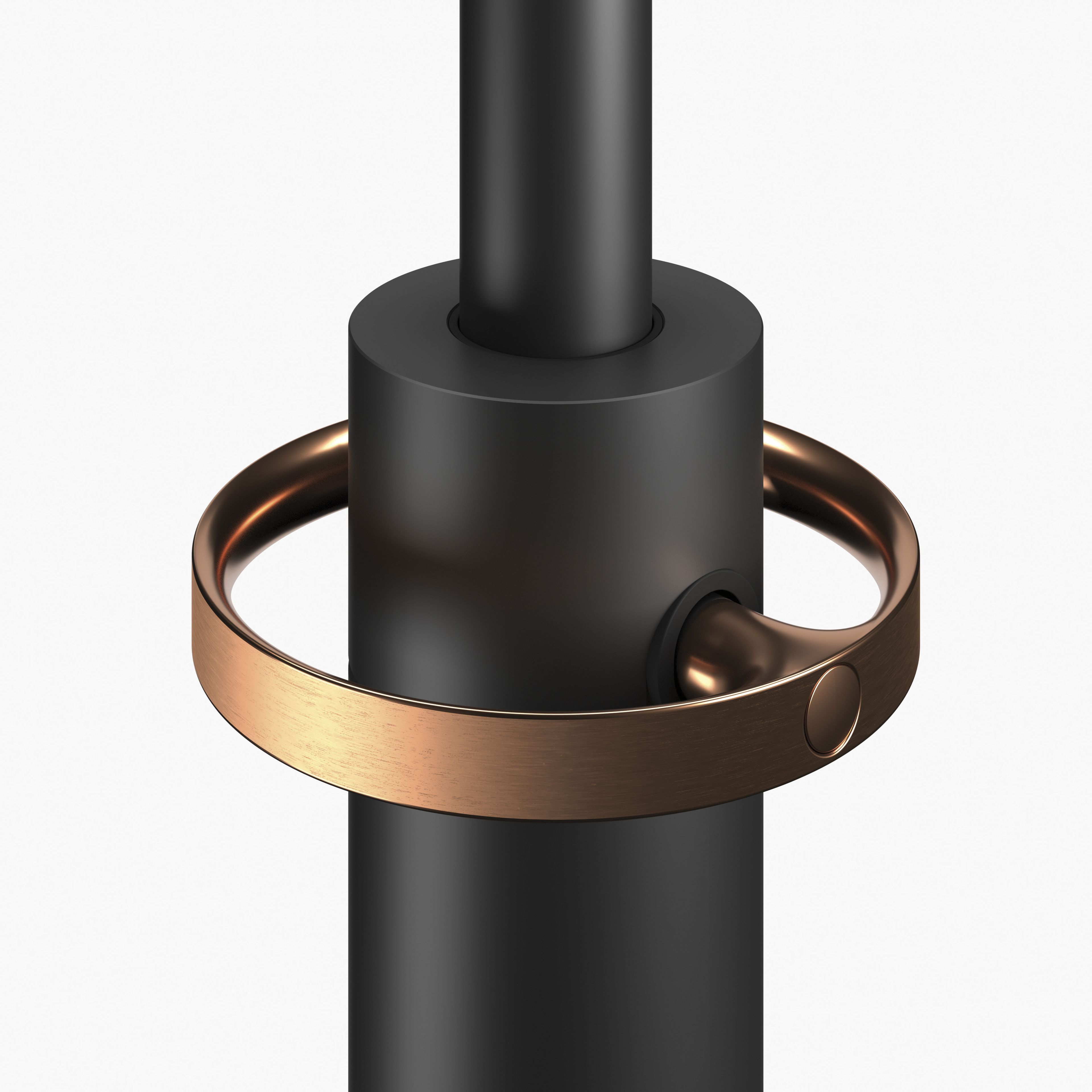 Металлический настенный смеситель для ванны с ручным душем RUBINETTERIE STELLA Charm ARCH-00145841 - Вид №3