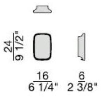 Porada Зеркало в оправе из орехового дерева Iron sun-id-1379437 - Вид №2