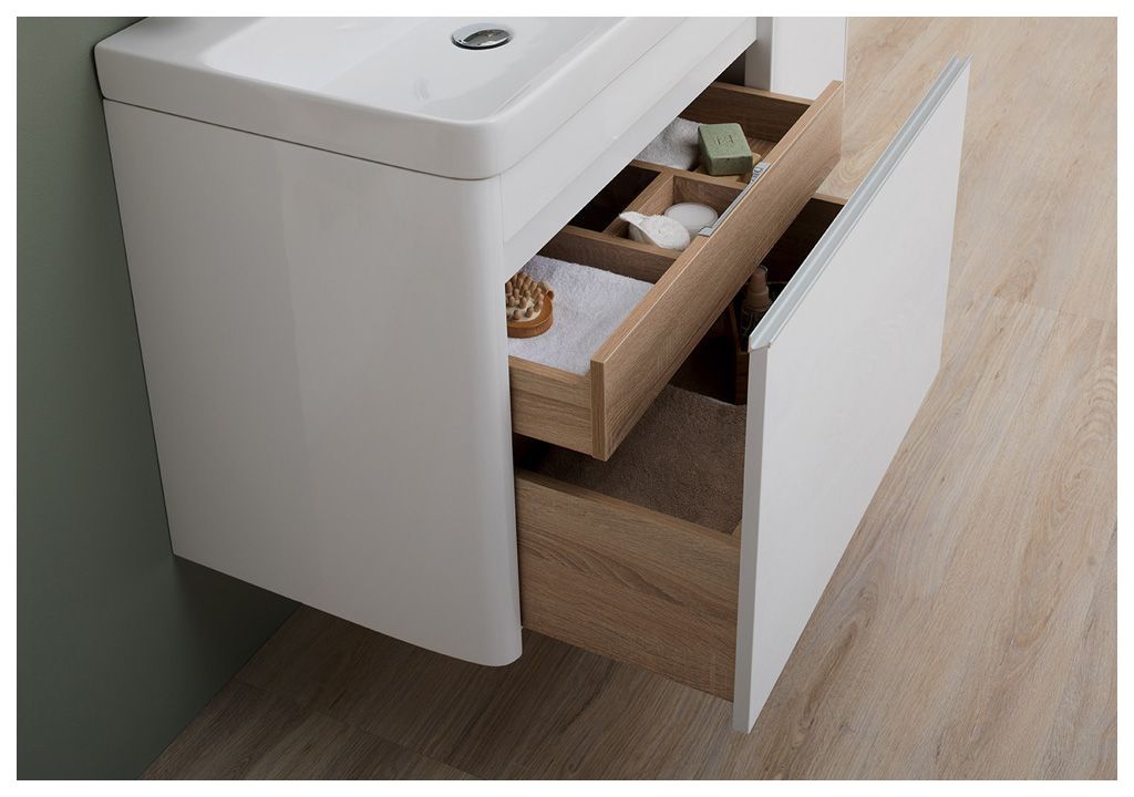 Мебель для ванной Aquanet Вилора 80 белый 00203634 - Вид №8