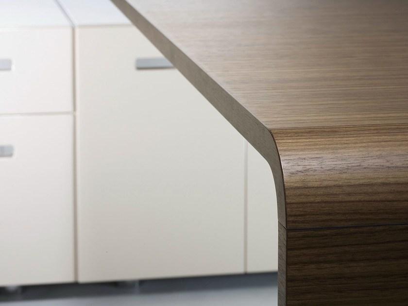 RENZ Прямоугольный письменный стол из дерева Lane sun-id-1412643 - Вид №4