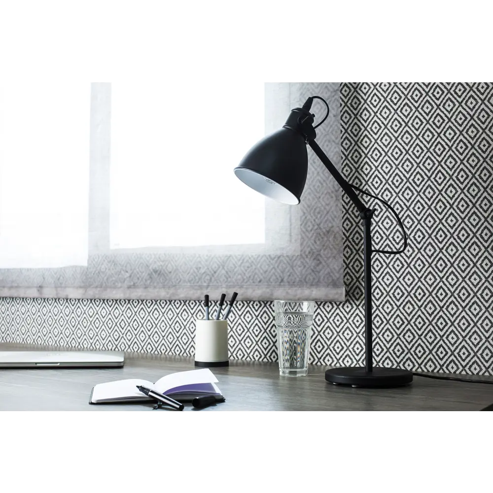 Рабочая лампа настольная Eglo «Priddy», цвет чёрный STLM-2050230 - Вид №8