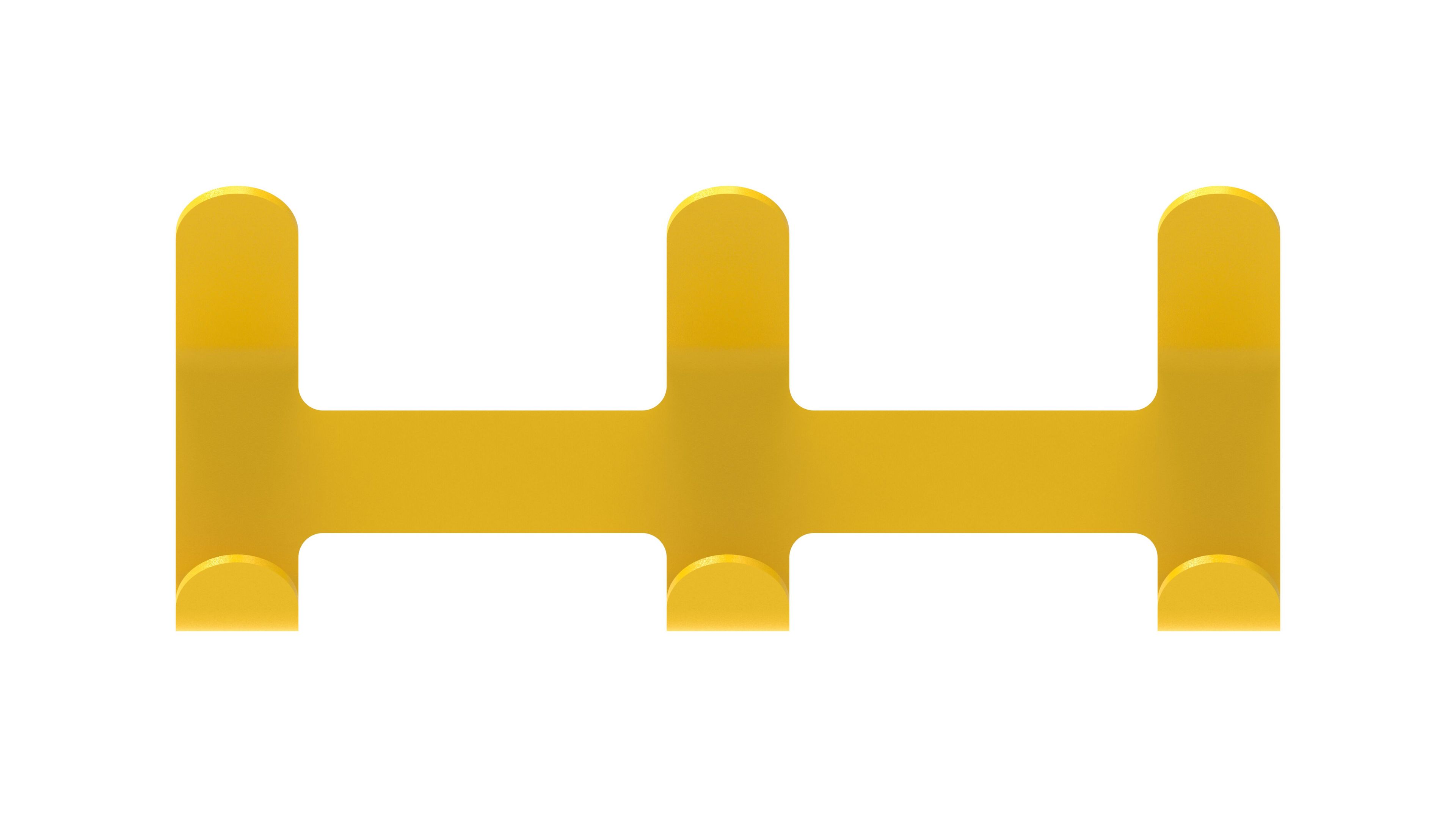 Стальная настенная вешалка с порошковым покрытием FUNCTIONALS SEI ARCH-00141446 - Вид №17