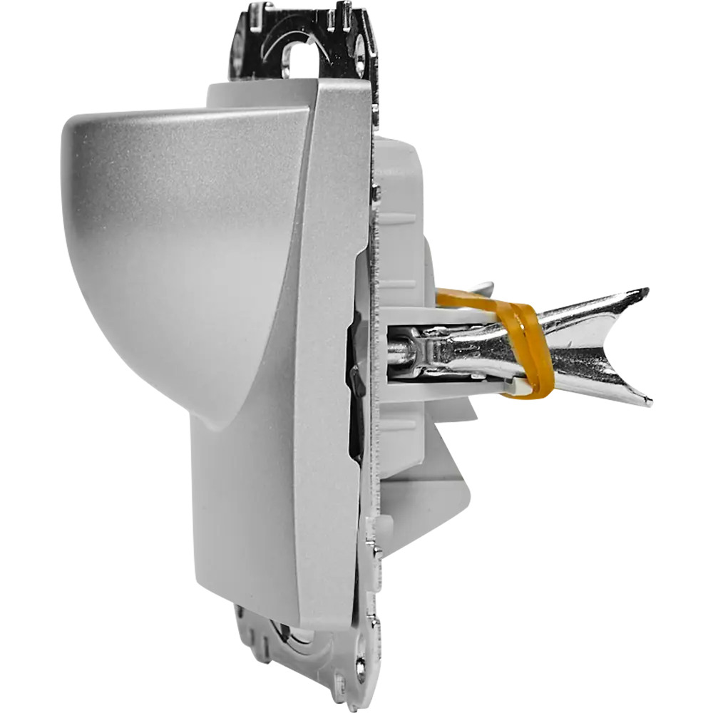 Вывод кабеля встраиваемый Systeme Electric Sedna цвет алюминий STLM-2211652 - Вид №11