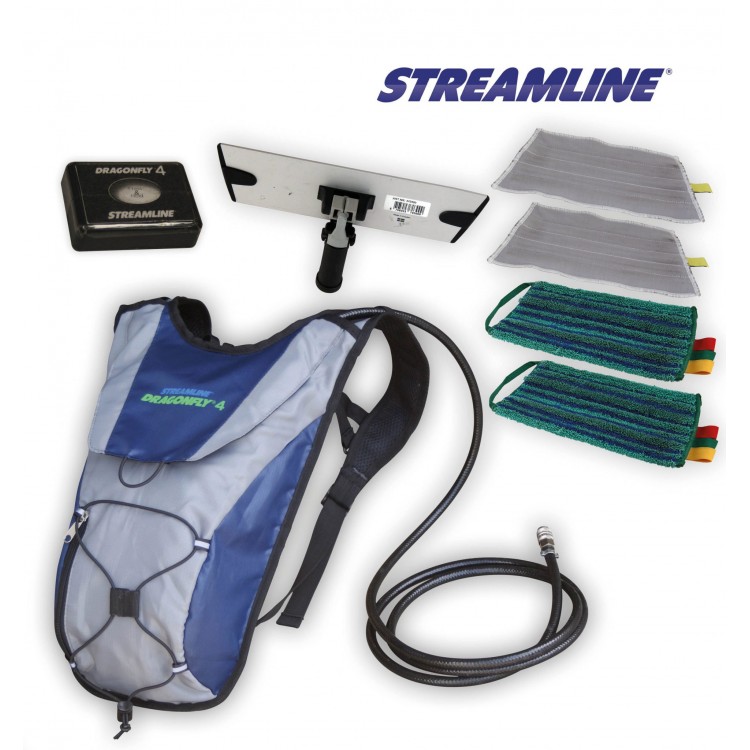 DRAGONFLY4 - 001 STREAMLINE Оборудование для высотной мойки окон и остекления внутри помещения STREAMLINE-DRAGONFLY4  - Вид №1