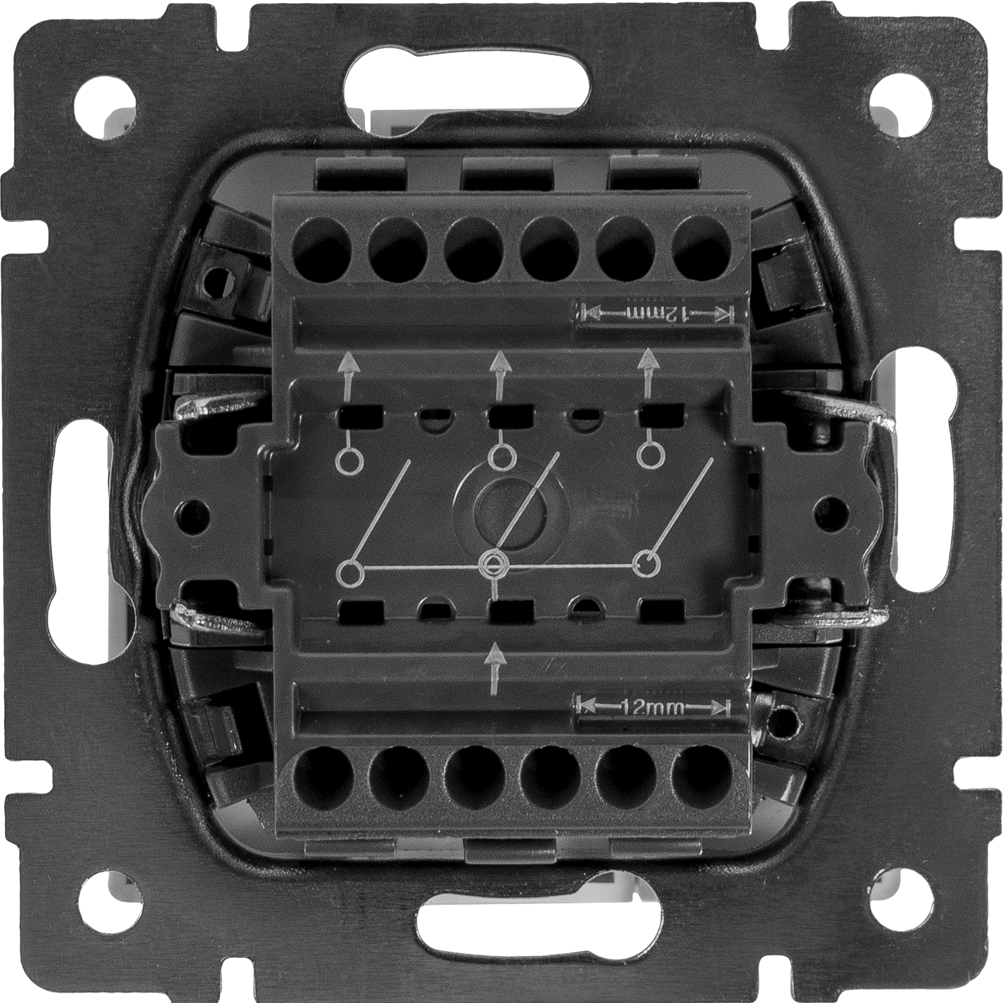 WERKEL Выключатель трехклавишный встраиваемый для зонированного освещения 81964431 STLM-0015686 - Вид №4