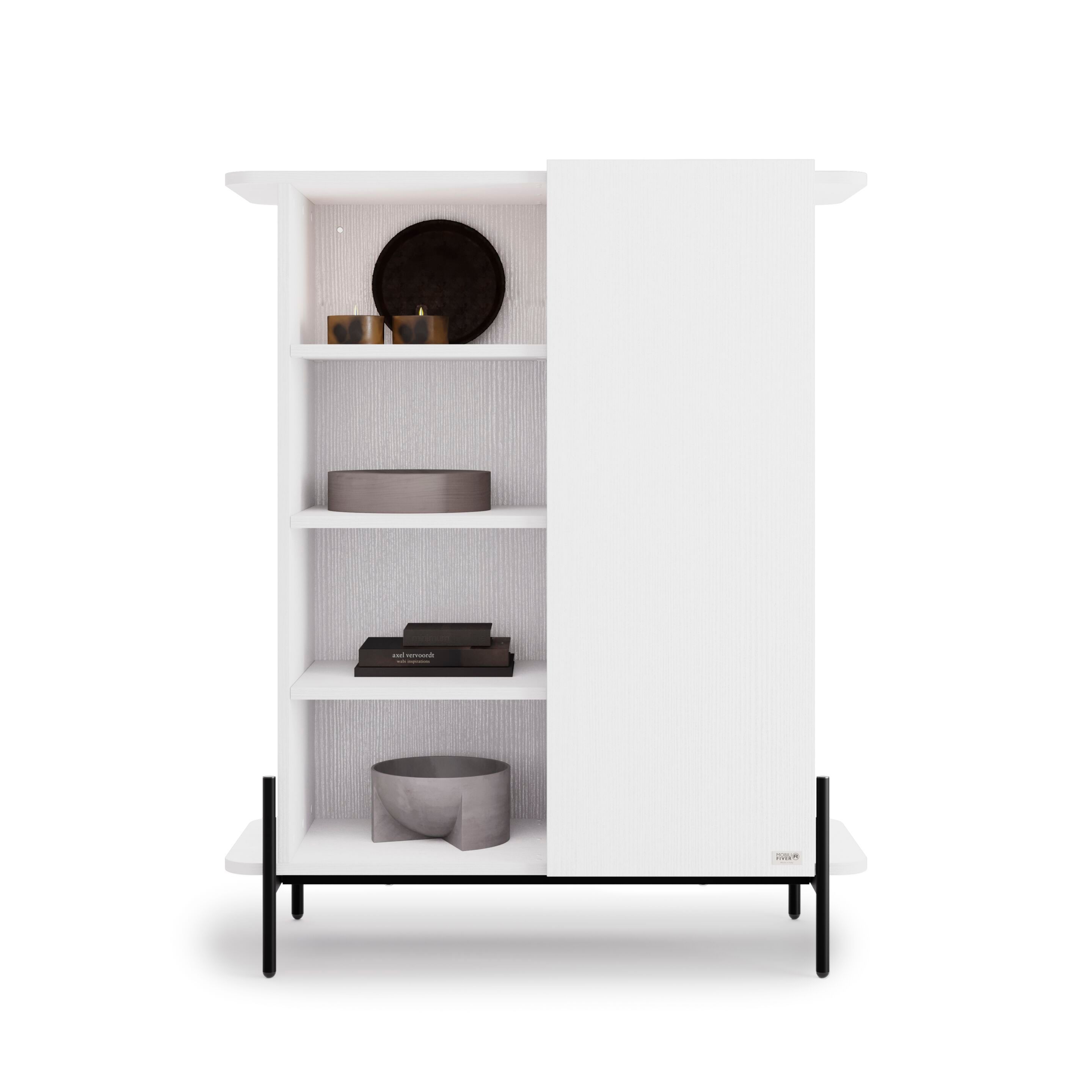 Буфет из меламиновой ткани с распашными дверцами Mobili Fiver OLIVA ARCH-00072799 - Вид №21