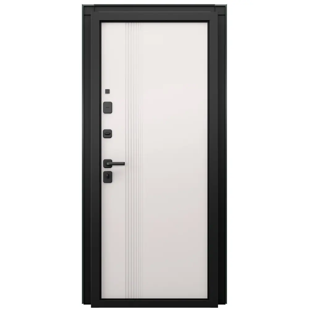 Дверь входная металлическая Грин Скейп 95x205 см левая шелк белый TOREX STLM-2155895 - Вид №2