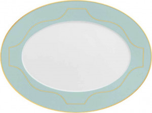 10550940 Furstenberg Блюдо овальное Furstenberg "Эсте" 36см (Карло Даль Бьянко) Фарфор