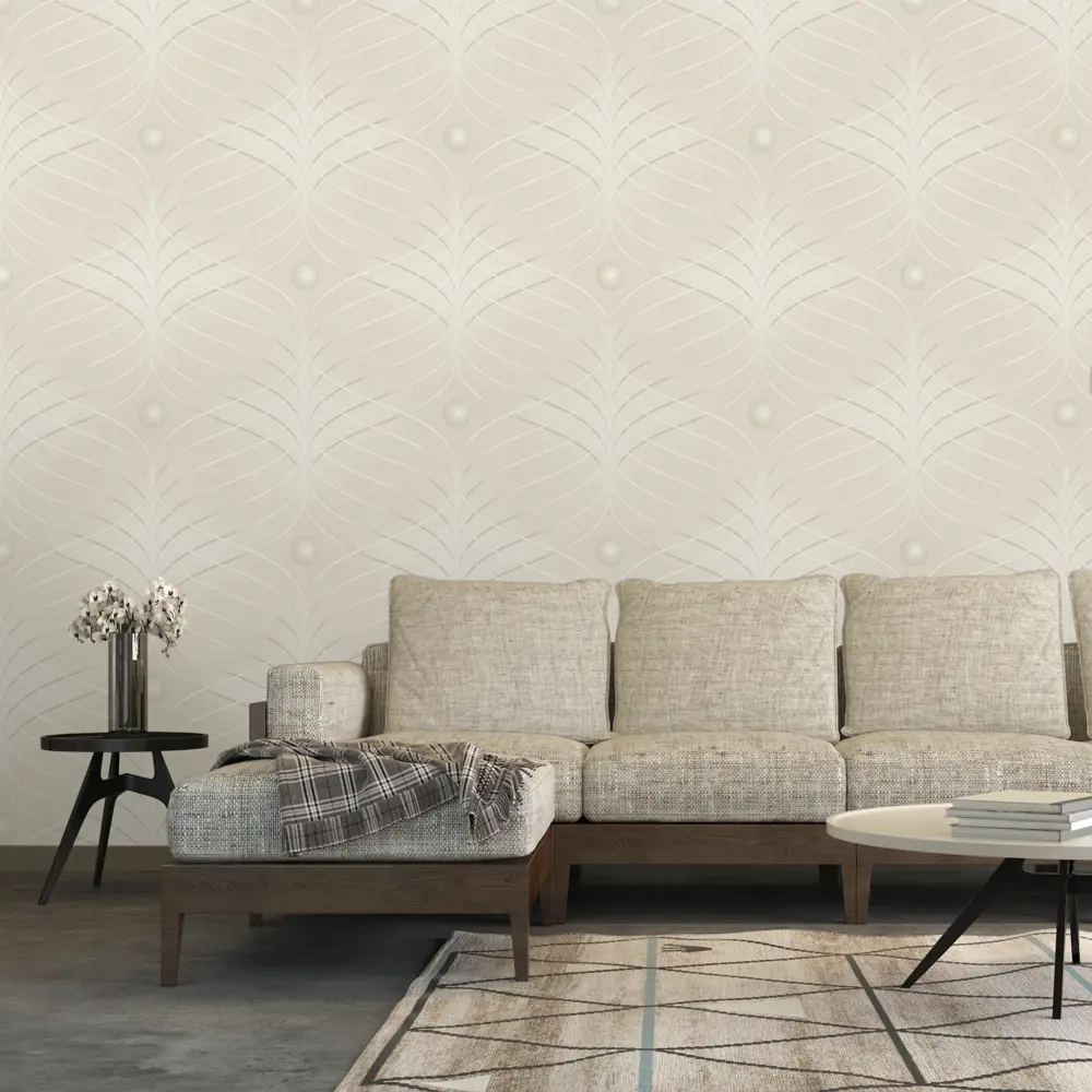 Обои флизелиновые Marburg Galaxy бежевые 1.06 м 97718 STLM-2005595 - Вид №2