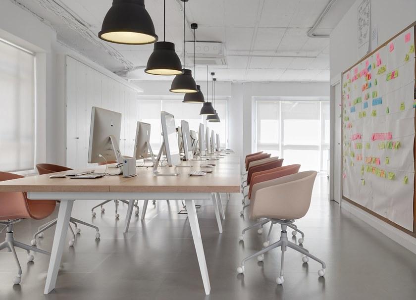 ONDARRETA 5-спицевое вращающееся кресло на колесиках Bai sun-id-1414632 - Вид №8