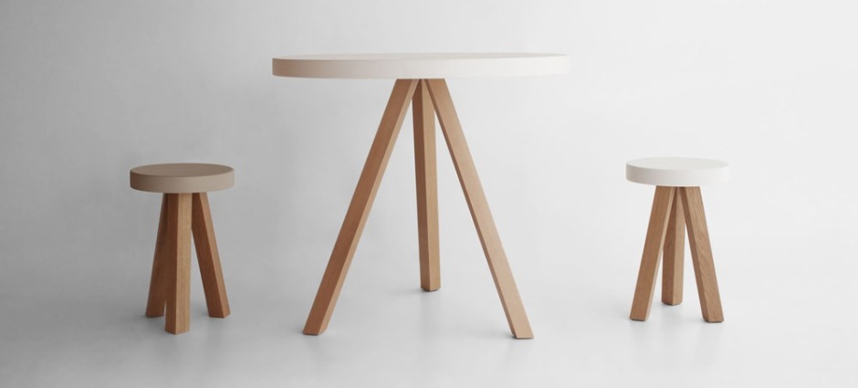 008233 Табуретка Punt Mobles Flak Santreyd  - Вид №3