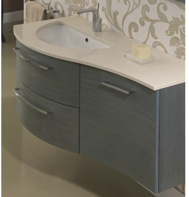 Mobiltesino Тумба под умывальник с дверцами с ящиками Formula elite F140 - Вид №1