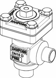 Danfoss FIA — корпус фильтра Корпус для фильтра FIA 100 A ANG 148B6008  - Вид №9