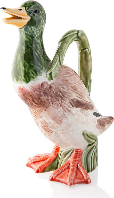 10590535 Bordallo Pinheiro Кувшин Bordallo Pinheiro Утка 1,5л, керамика Керамика 