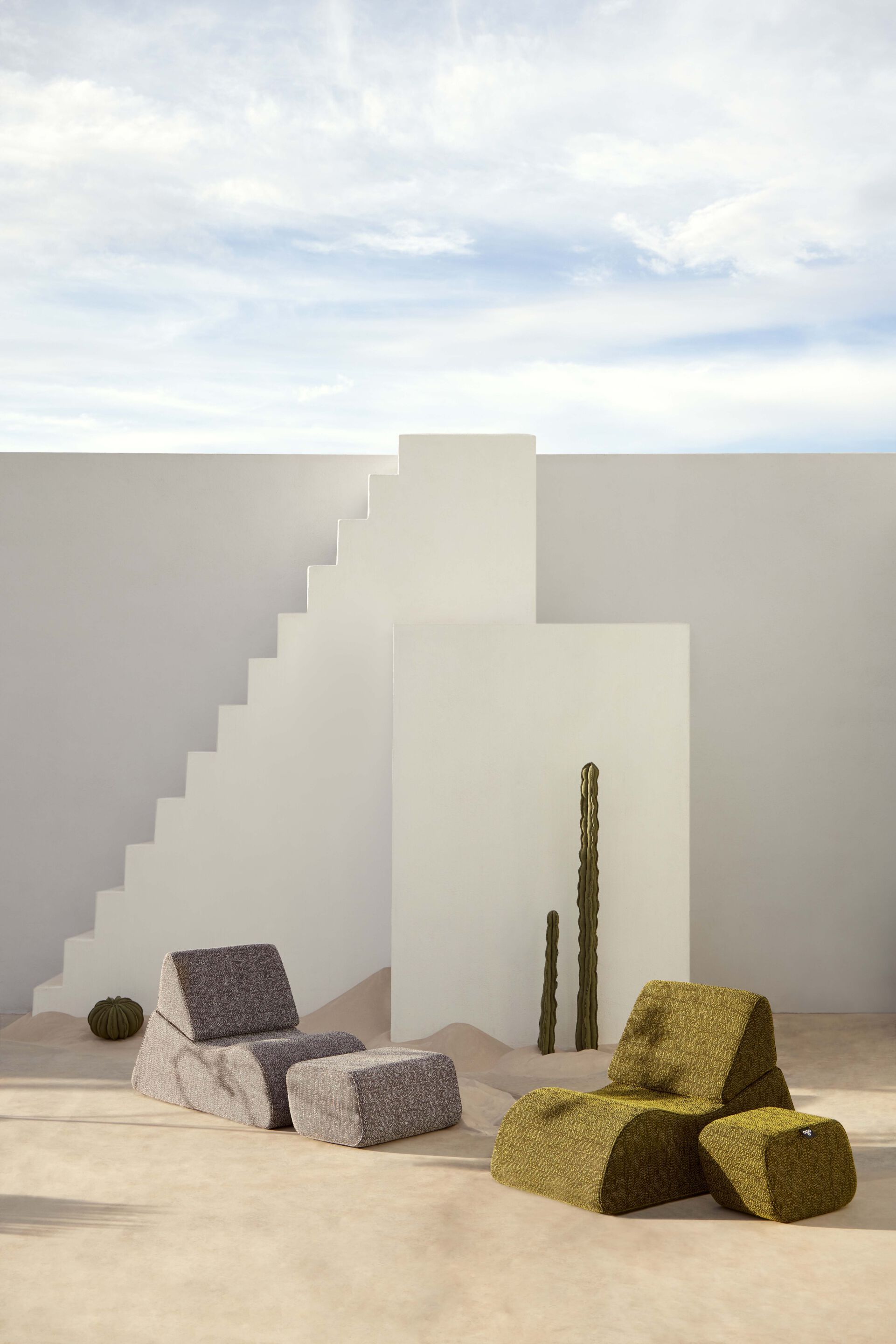 Садовый пуфик / журнальный столик OGO Дюна ARCH-00015733 - Вид №3