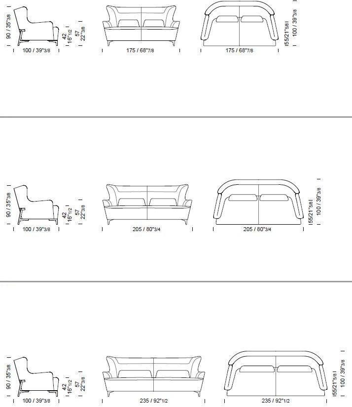 Borzalino Модульный тканевый диван Harmony sun-id-1377172 - Вид №7