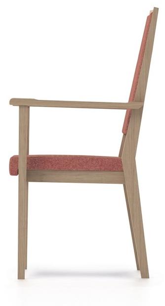 PIAVAL Штабелируемый стул из ткани с высокой спинкой Swing | health & care 32-25/6 - Вид №4