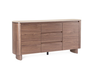 Шкаф с 3 ящиками и 2 распашными дверцами