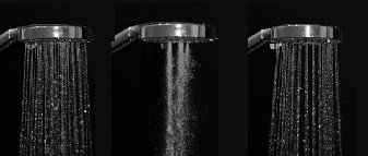 Душевой гарнитур  - шланг 150 см, душевая лейка Flat M (3 функции), держатель (60см) 922.00 Ravak X07S003 - Вид №4