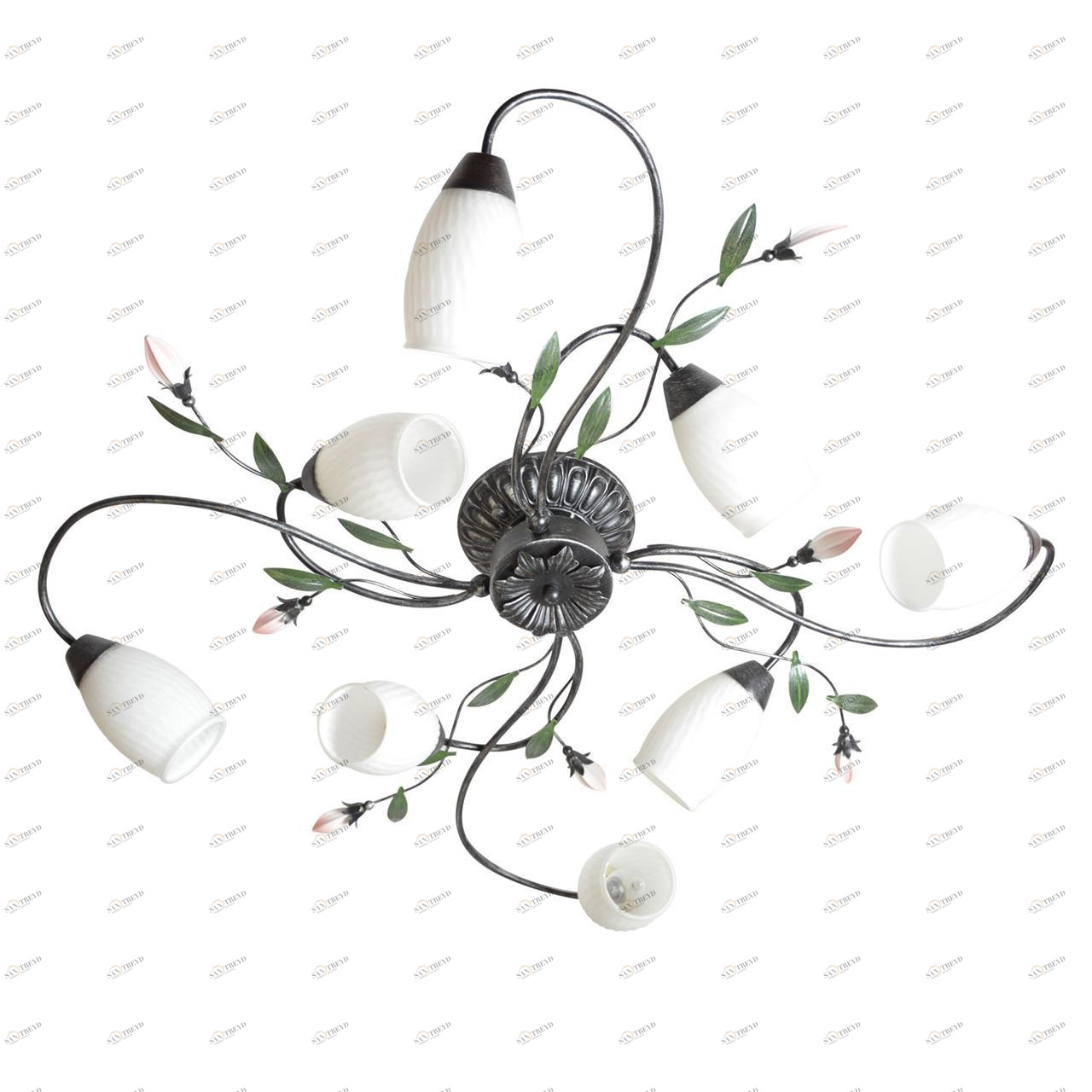 Потолочная люстра MW-Light Верона 334013608 MW-LIGHT ДИЗАЙНЕРСКИЕ, ВЕРОНА 312590 Белый 