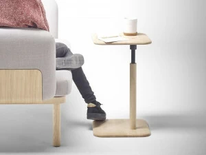 ALKI Квадратный регулируемый по высоте журнальный столик Egon