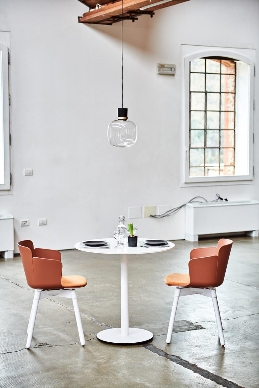 Midj Стул полипропиленовый с подлокотниками Calla sun-id-1419991 - Вид №3