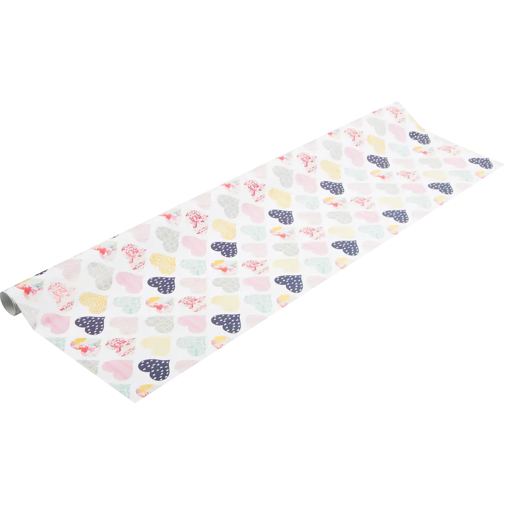 Бумага упаковочная «Сердца» 100x70 см Santreyd STLM-2065809 - Вид №1