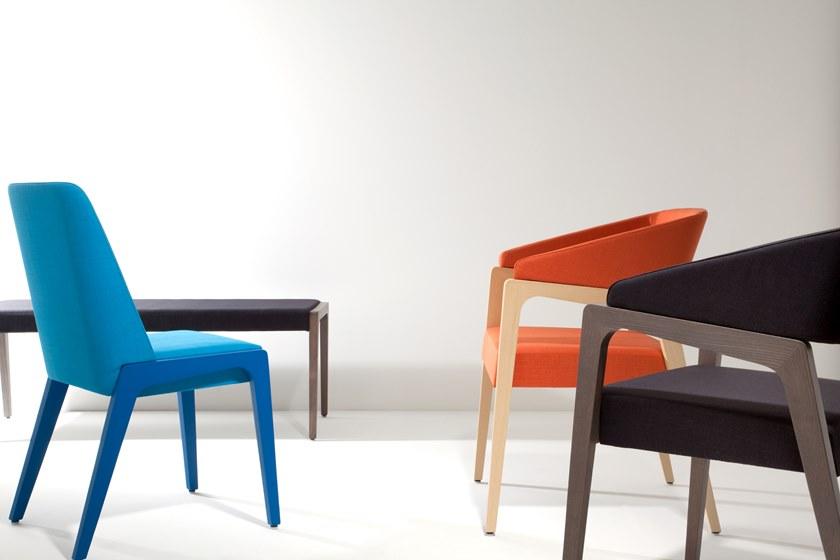 Blifase Стул из ткани с подлокотниками Musa sun-id-1361044 - Вид №3