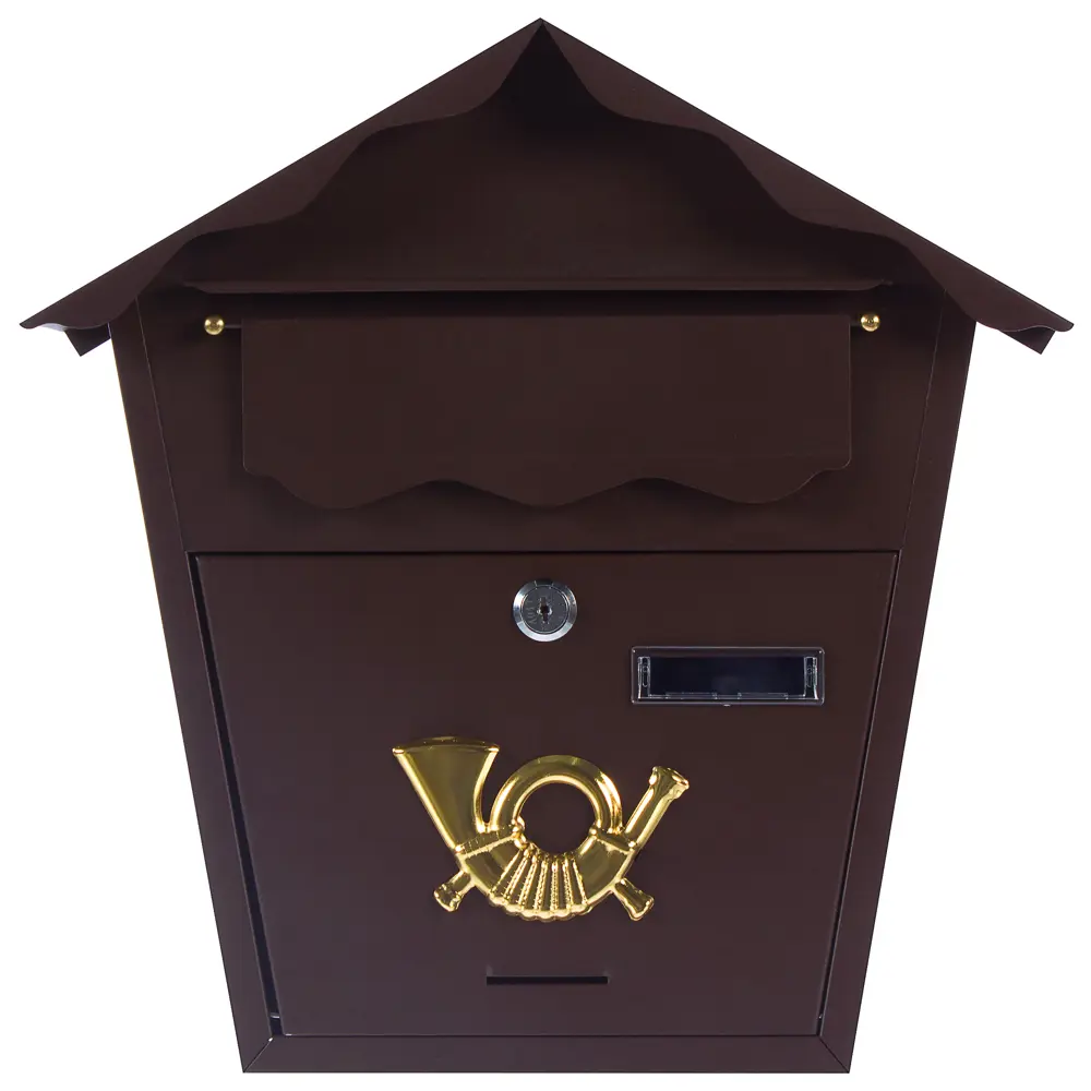 Ящик почтовый Standers YX-7011-BR сталь цвет коричневый STLM-2009356 - Вид №2