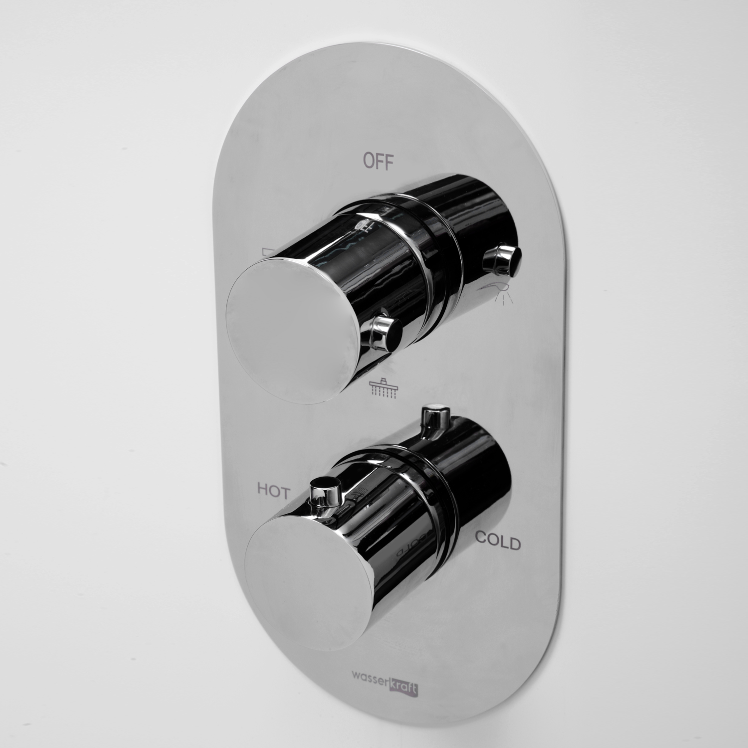 4844 Thermo Berkel Термостатический смеситель для ванны и душа WasserKRAFT Berkel 4800 