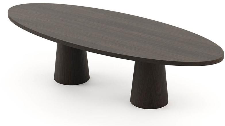 Laskasas Овальный обеденный стол из дерева Opium sun-id-1357263 - Вид №1