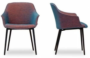 MOBLIBERICA Стул с обивкой и подлокотниками Kedua