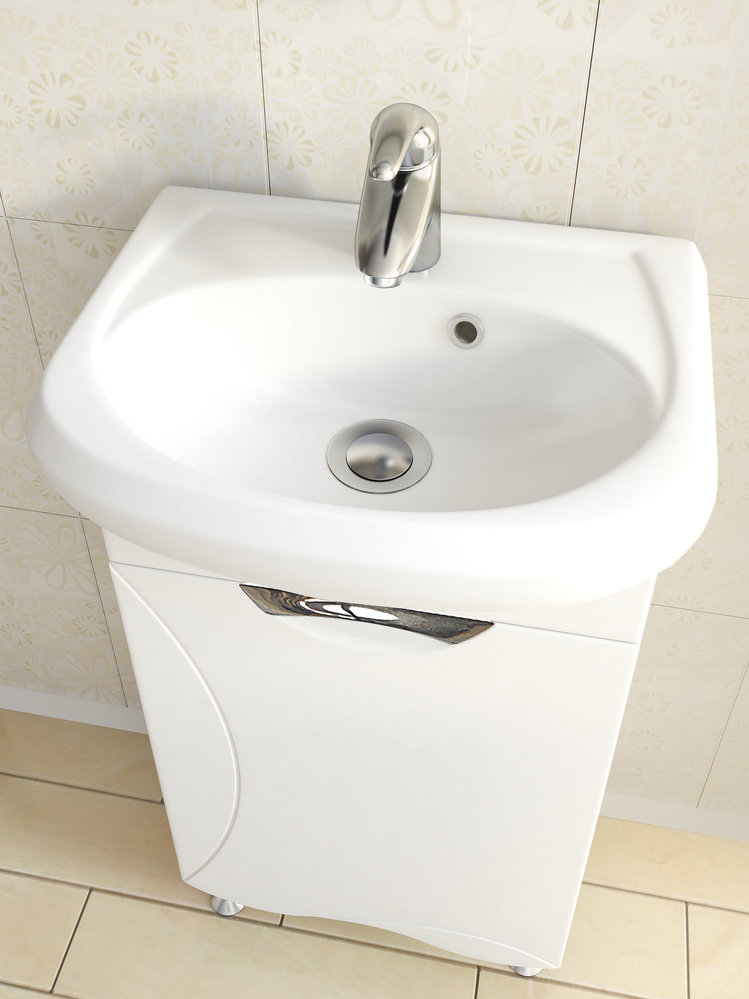 Тумба с раковиной Callao 450 (Уют)450⨉240⨉830 мм белый Santreyd sun-id-665398 - Вид №2