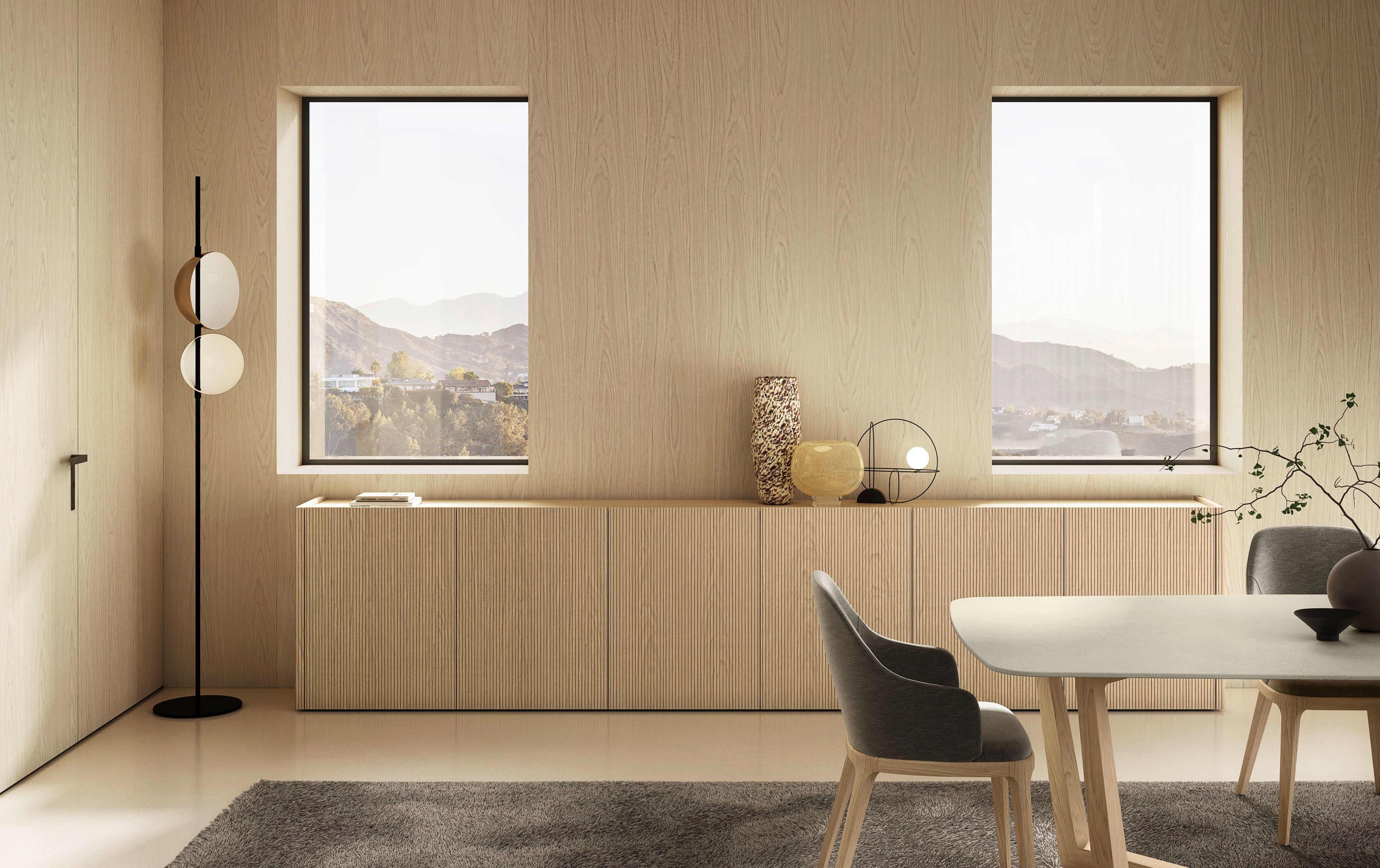 Деревянный шкаф с распашными дверями Olivieri дресс-код ARCH-00036857 - Вид №4