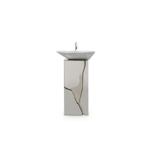 Lapiaz Marble Freestanding Напольная раковина стоящая прямоугольная Covethouse