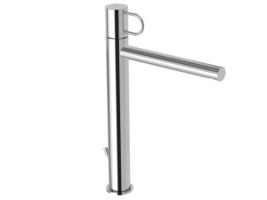 Смеситель для раковины с автоматическим сливом