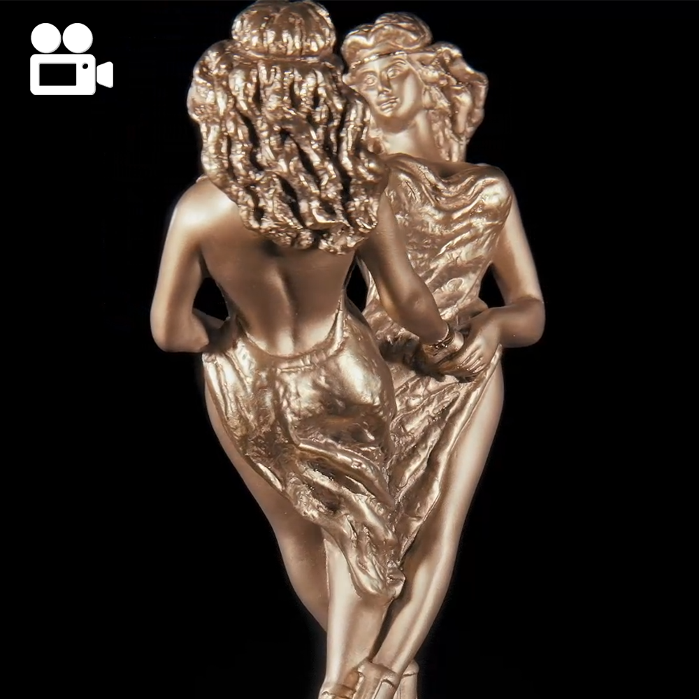 22001 Статуэтка Знак зодиака Близнецы (22.05-21.06) BOGACHO 4627138191330