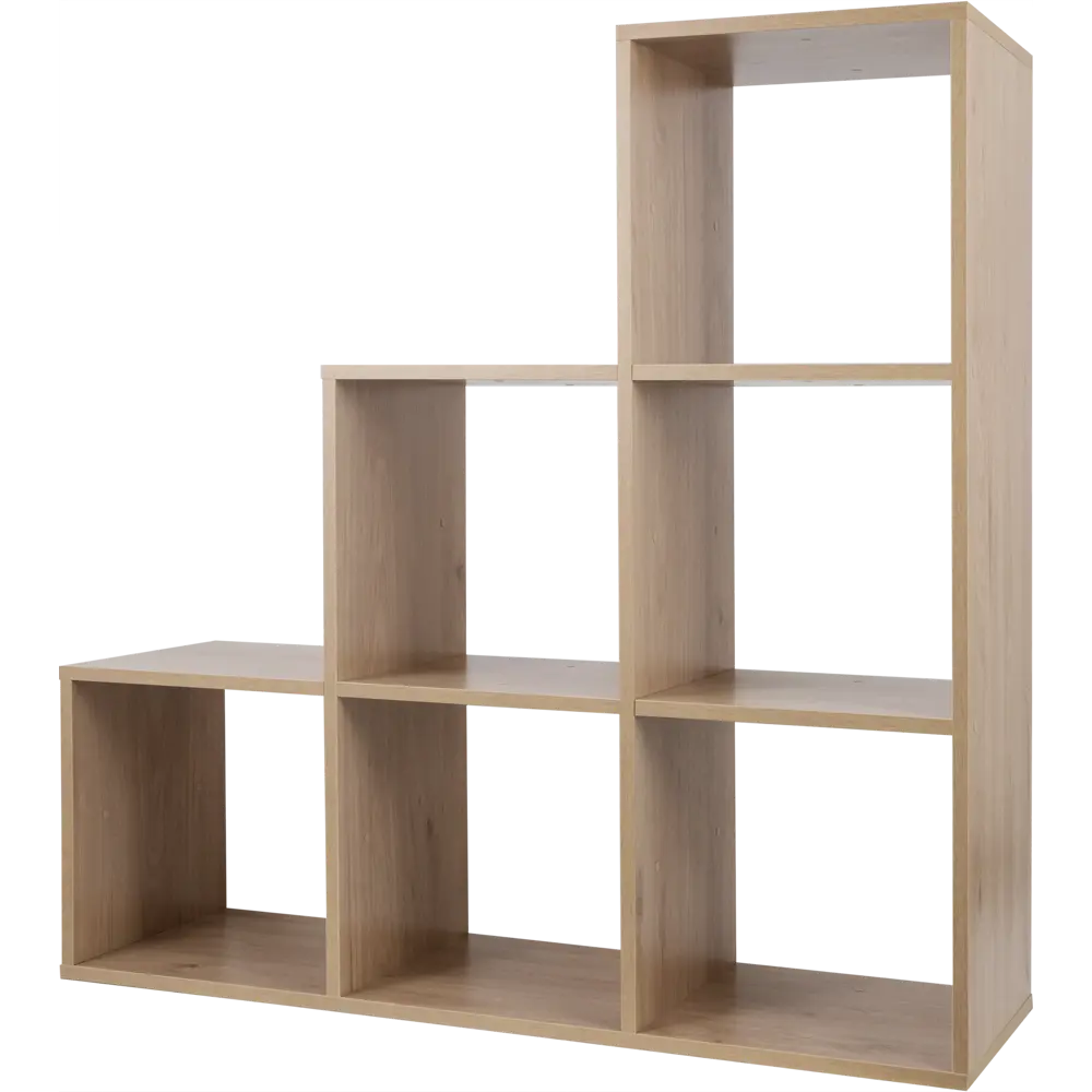 Стеллаж КУБ 6 секций 105х105х32 см ЛДСП цвет дуб Santreyd STLM-2127269